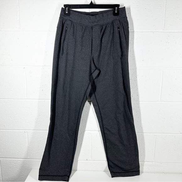 Lululemon Discipline Pant Sweatpants Men's Medium Gray Straight Leg Drawstring - Picture 1 of 10